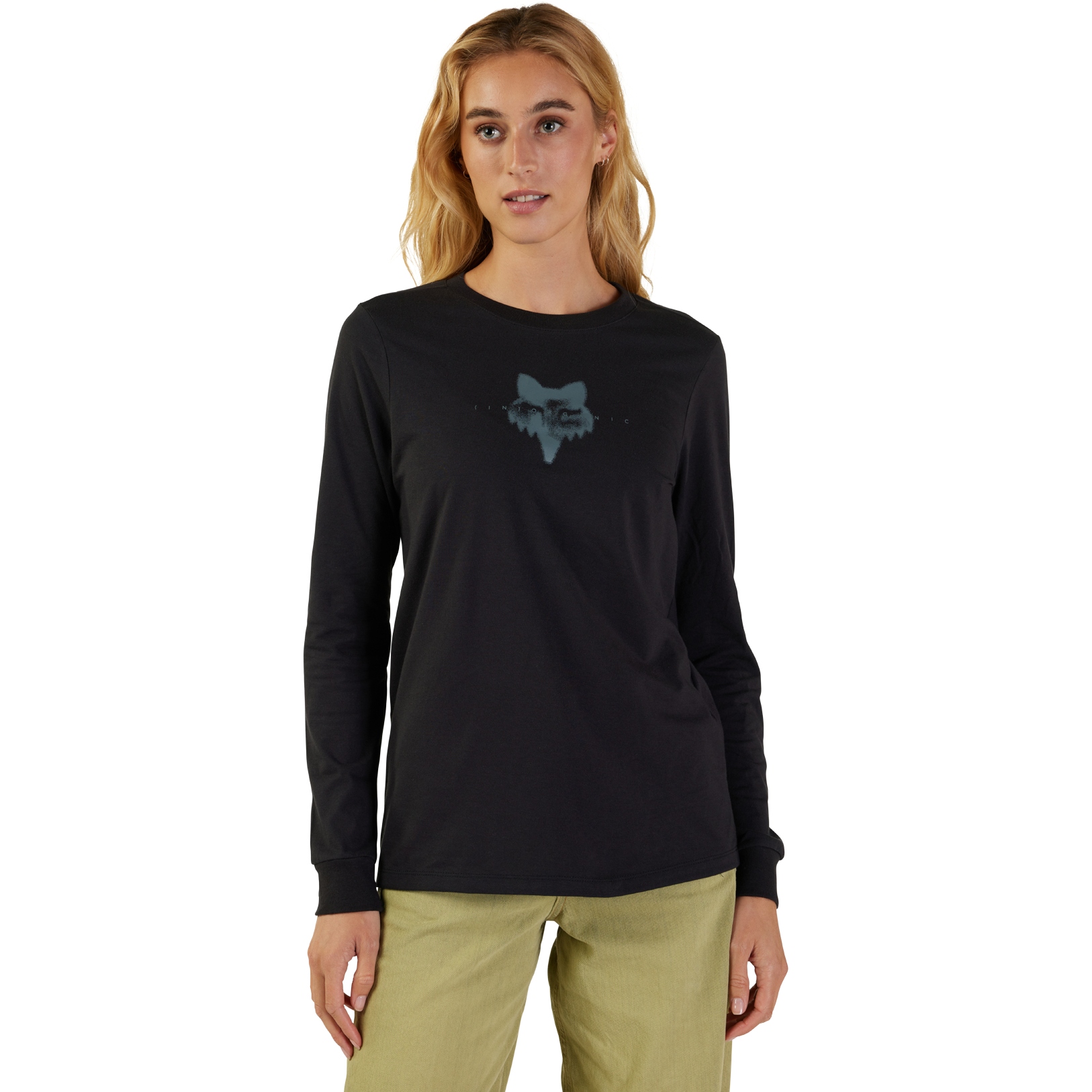 Produktbild von FOX Inorganic Langarmshirt Damen - schwarz