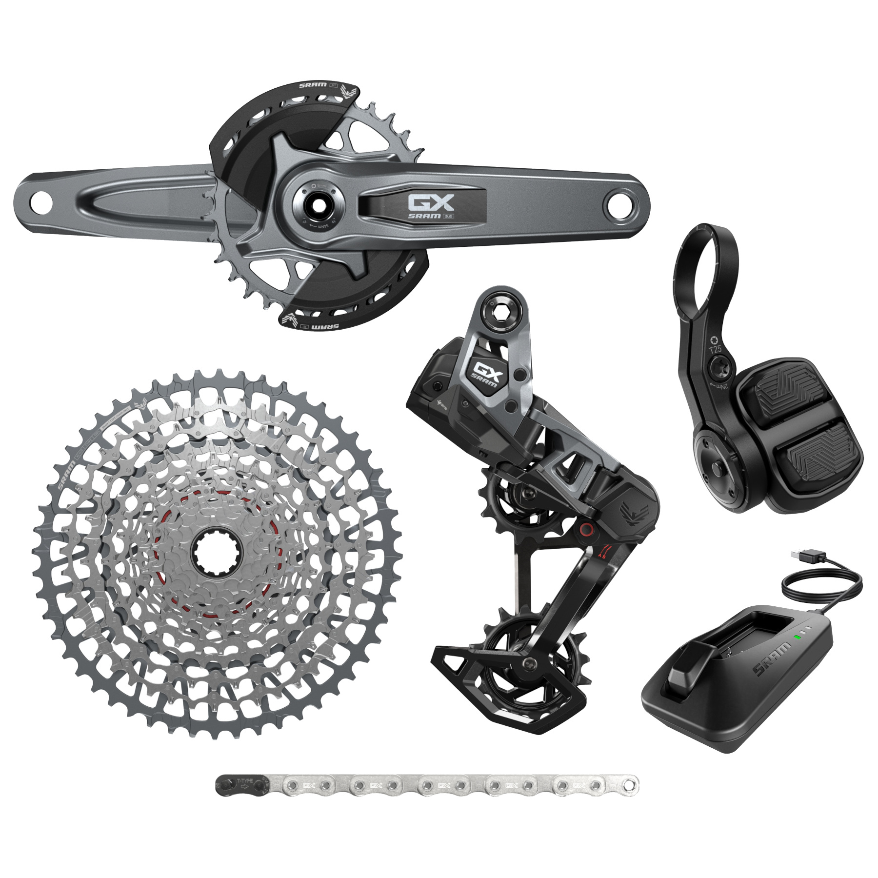 Picture of SRAM GX Eagle Transmission Groupset - AXS | T-Type | D1