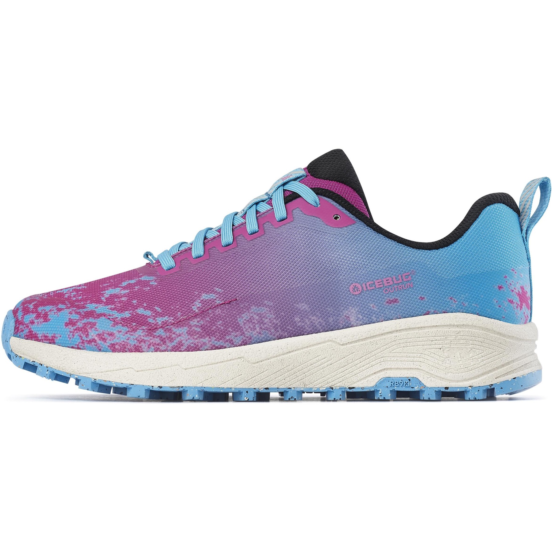 Image of Icebug OutRun W RB9X Women's Shoes - sky blue/orchid