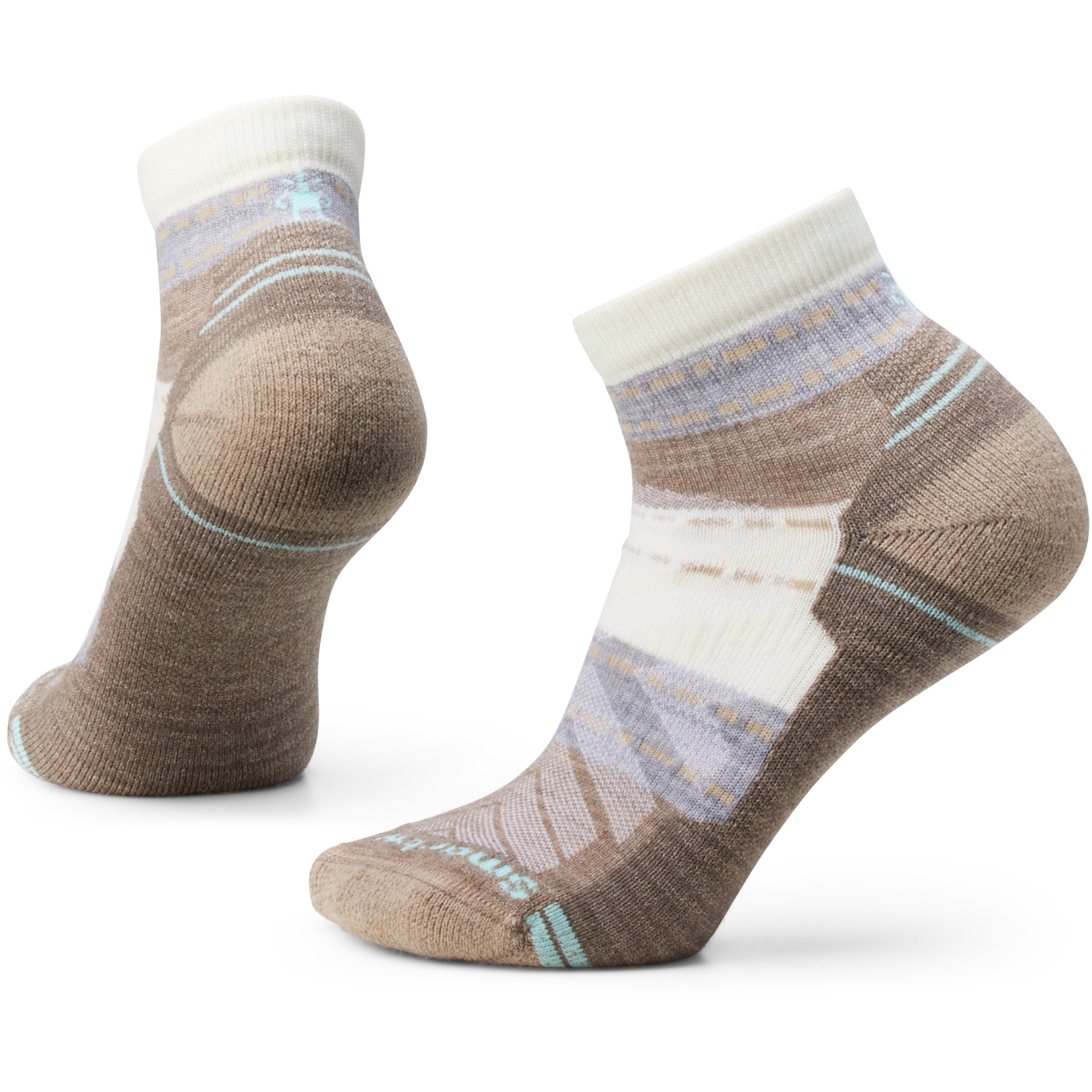 Picture of SmartWool Light Cushion Margarita Ankle Hiking Socks Women - 100 natural