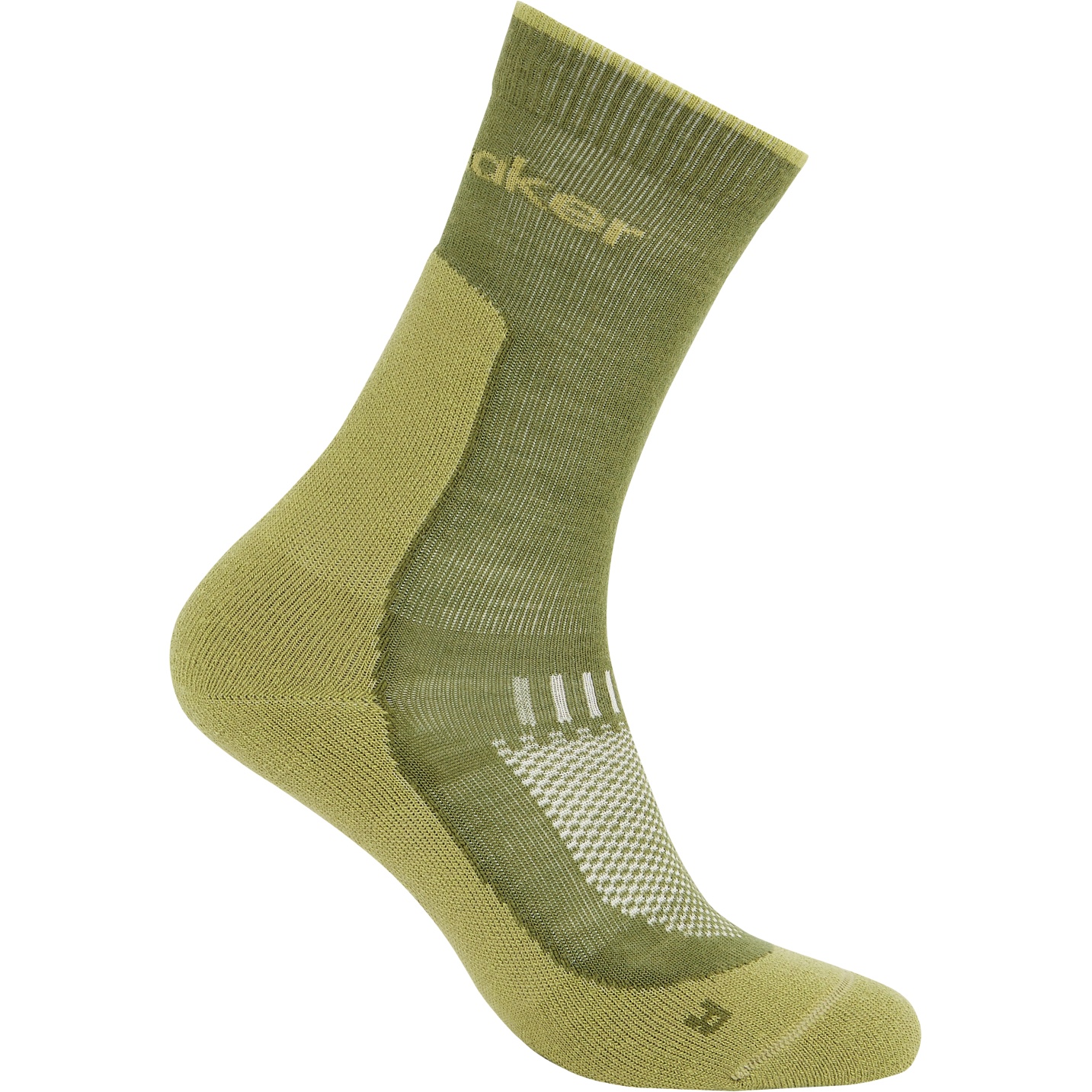 Imagen de Icebreaker Calcetines Mujer - Merino Hike+ Light Crew - Sphagnum/Olive