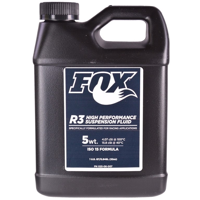 Produktbild von FOX Suspension Fluid R3 - Gabelöl - 5WT - ISO15 - 946ml