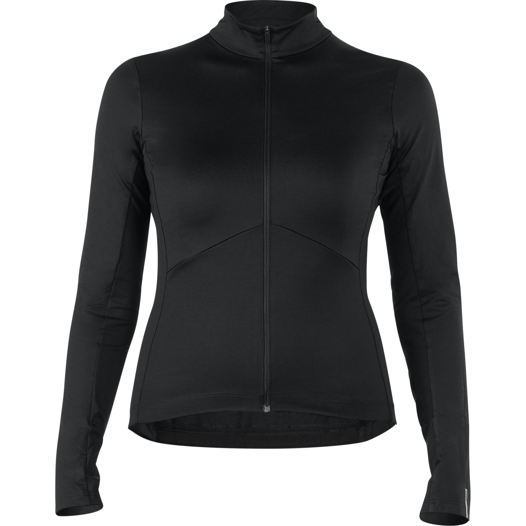 Image of Mavic Sequence Thermo Long Sleeves Women's Jersey - black
