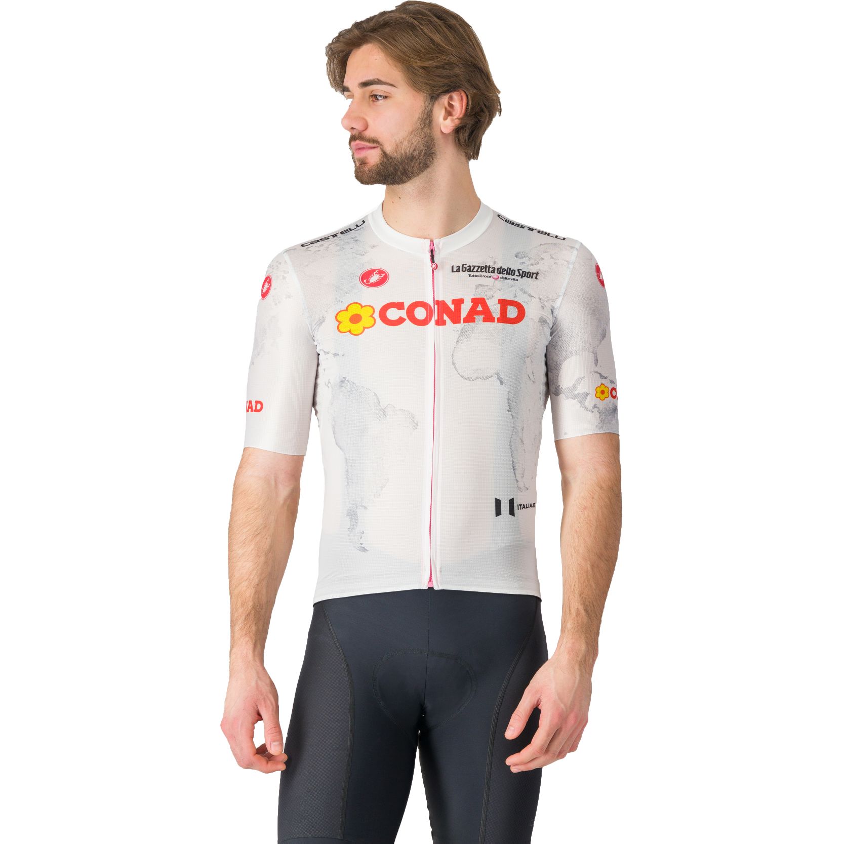 Produktbild von Castelli Giro d&#039;Italia #Giro108 Competizione 3 Kurzarmtrikot Herren - weiß 001