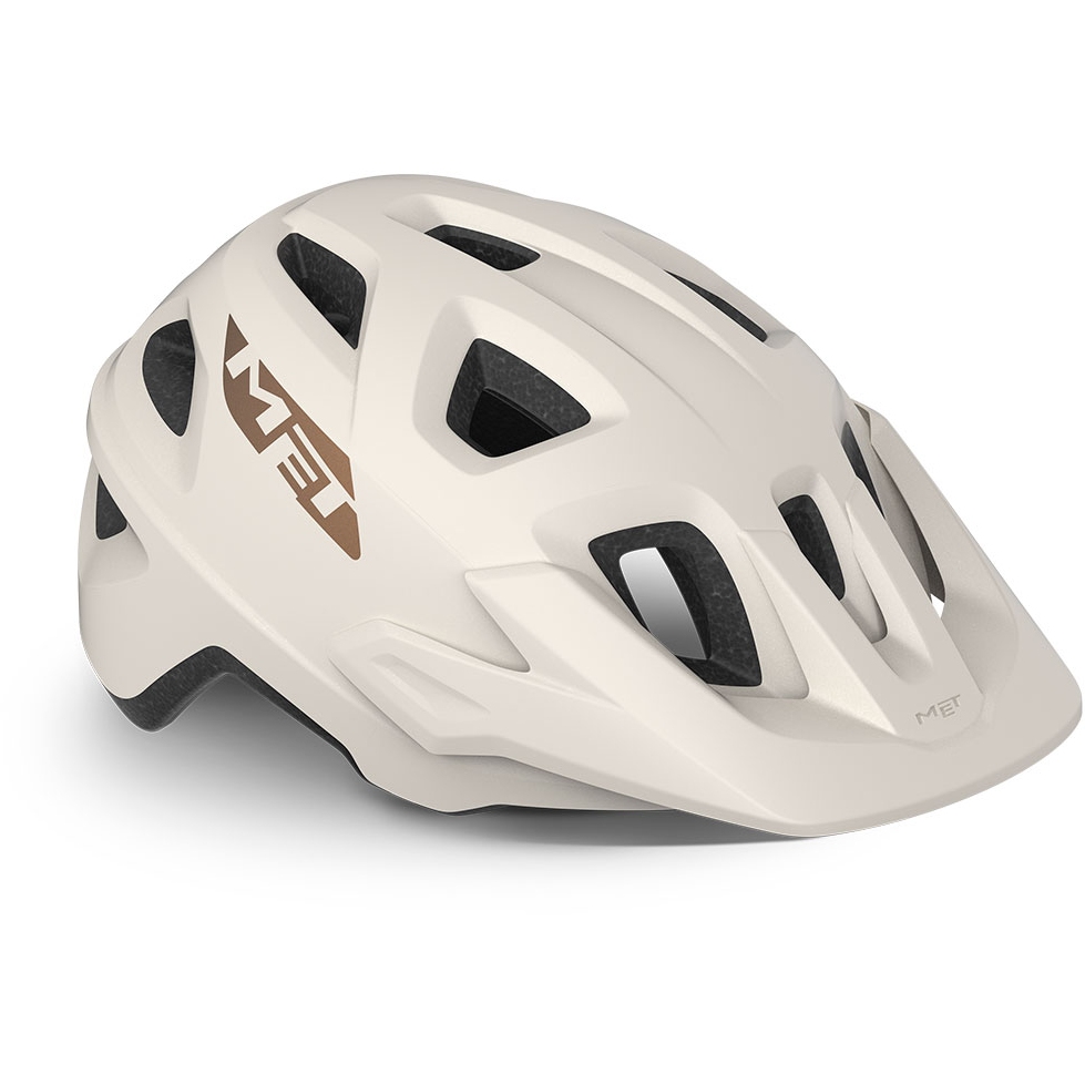 Image of MET Echo Helmet - off-white/bronze matt