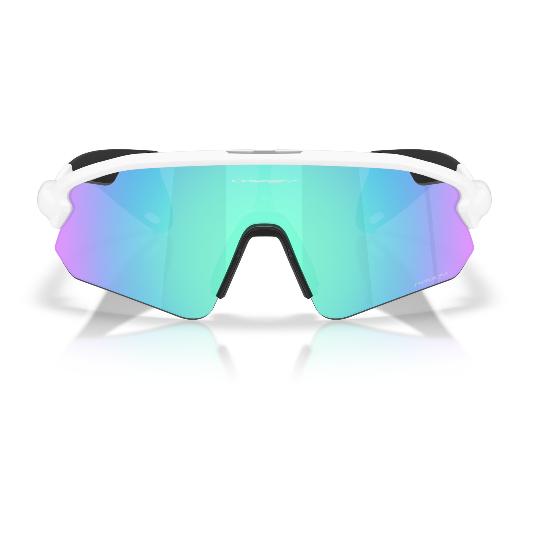 Oakley Stunt Devil A Glasses - Matte White/Prizm Sapphire - OO9525