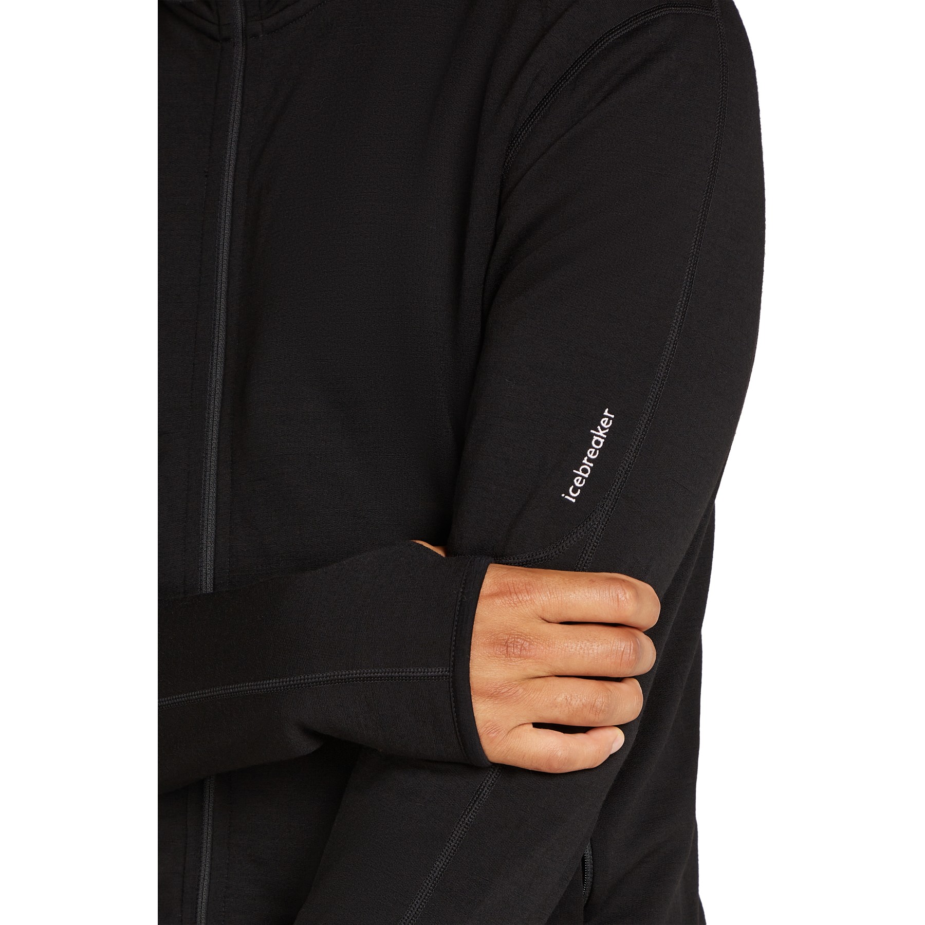 Icebreaker Merino 360 RealFleece™ Elemental Long Sleeve Zip Hood