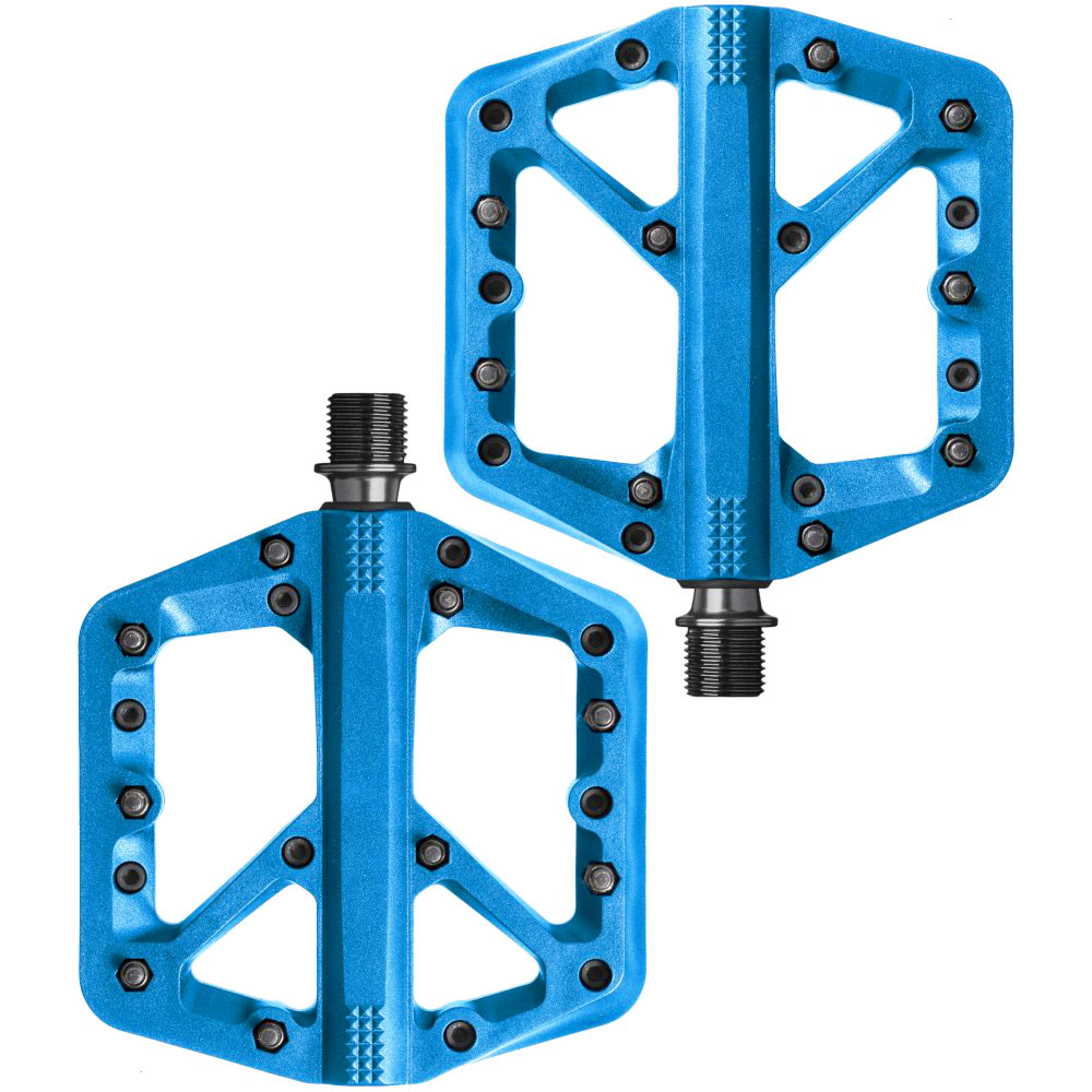 Picture of Crankbrothers Stamp 1 Small Flat Pedal - blue