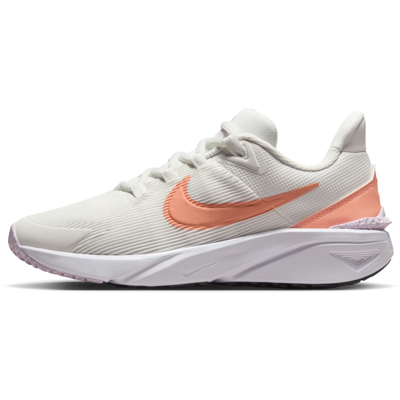 Produktbild von Nike Star Runner 4 Schuhe für Kinder - summit white/apricot agate-white/black DX7615-104