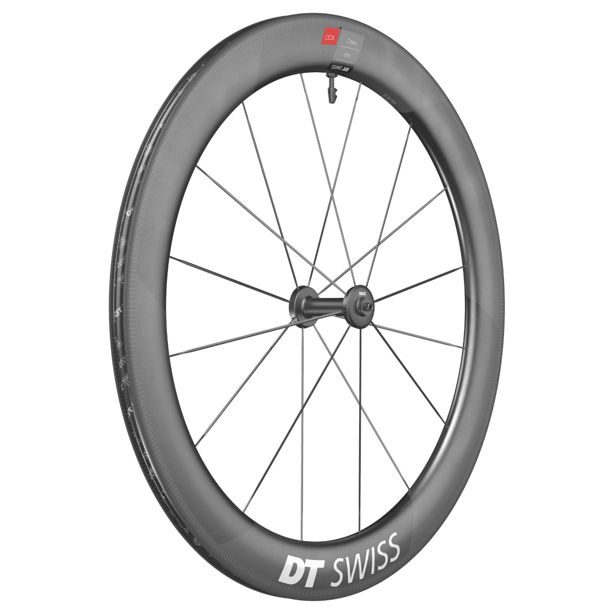 Foto de DT Swiss Rueda Delantera - ARC 1100 DICUT 62 - 28&quot; | Carbono | Clincher - QR 100 - negro