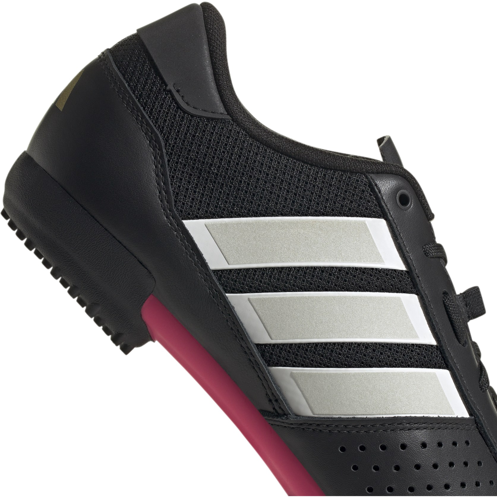 Vintage Adidas Road Cycling Shoes Mens 10.5 Black Red‎ 3 Strap Clipless Vintage Cycling Shoes for sale | eBay main image 3