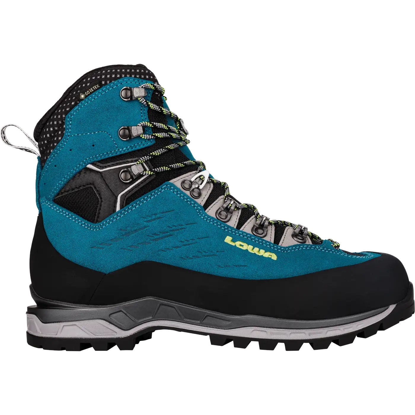 Image of LOWA Cevedale II GTX Mountaineering Shoes Men - turquoise/lime