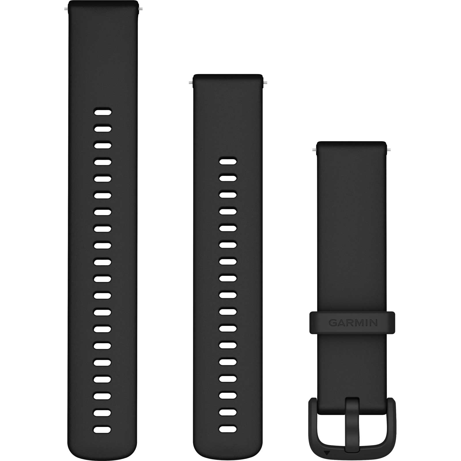 Produktbild von Garmin Schnellwechsel-Armband (20 mm) - Silikon - schwarz
