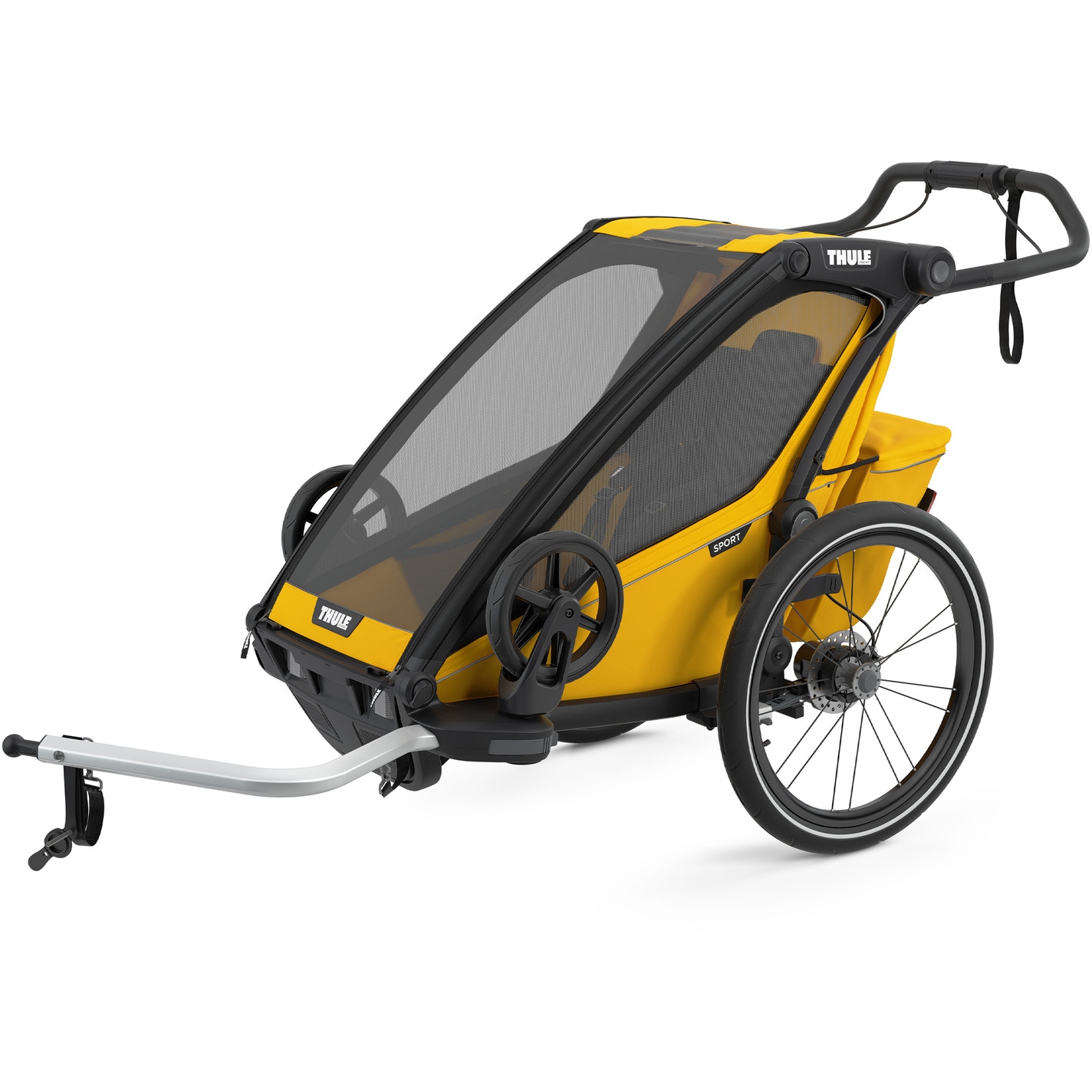 Picture of Thule Chariot Sport 1 - Bike Trailer for 1 Kid - spectra yellow