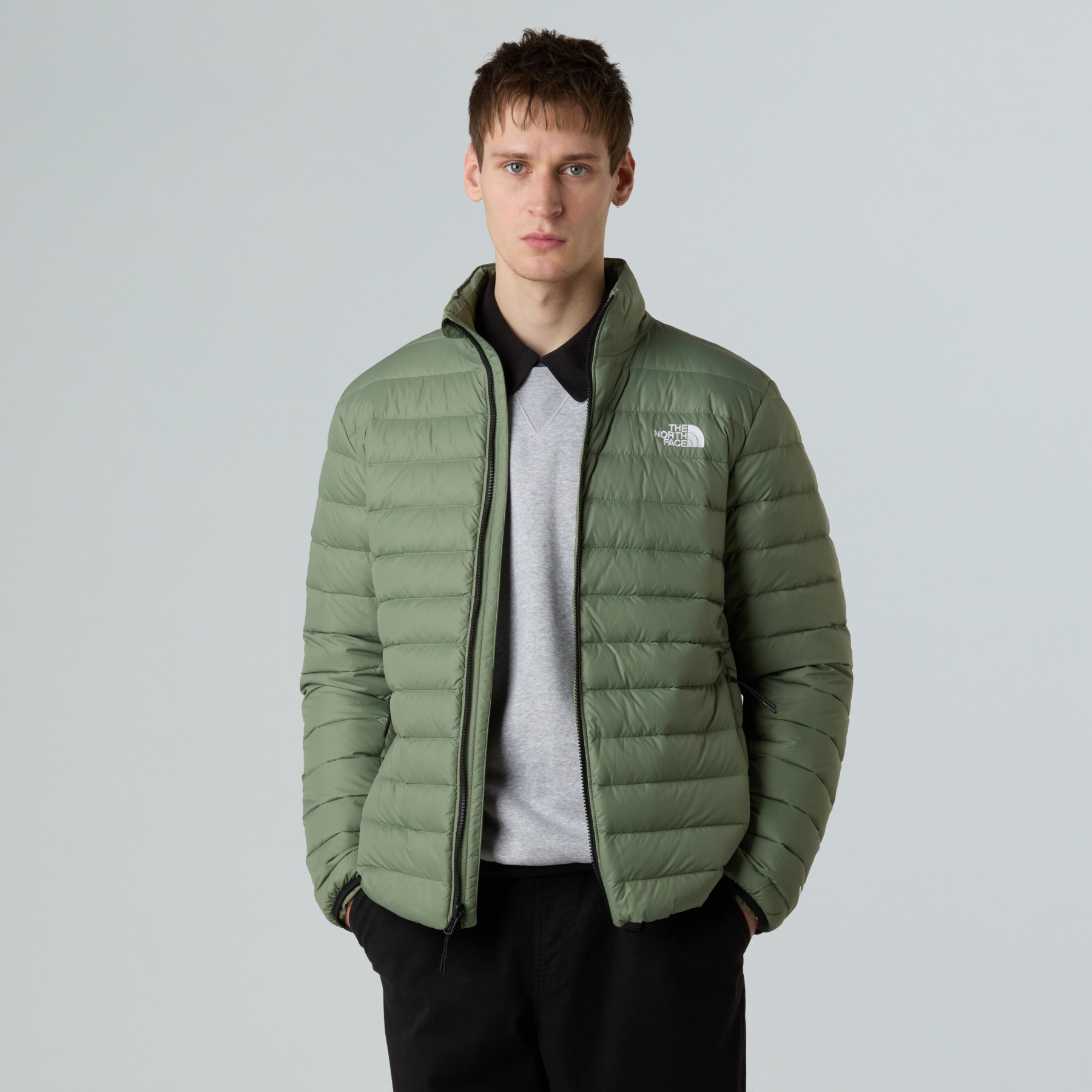 chaqueta north face hombre colores The North Face Plumífero Chaqueta Hombre Classic Bark Mist