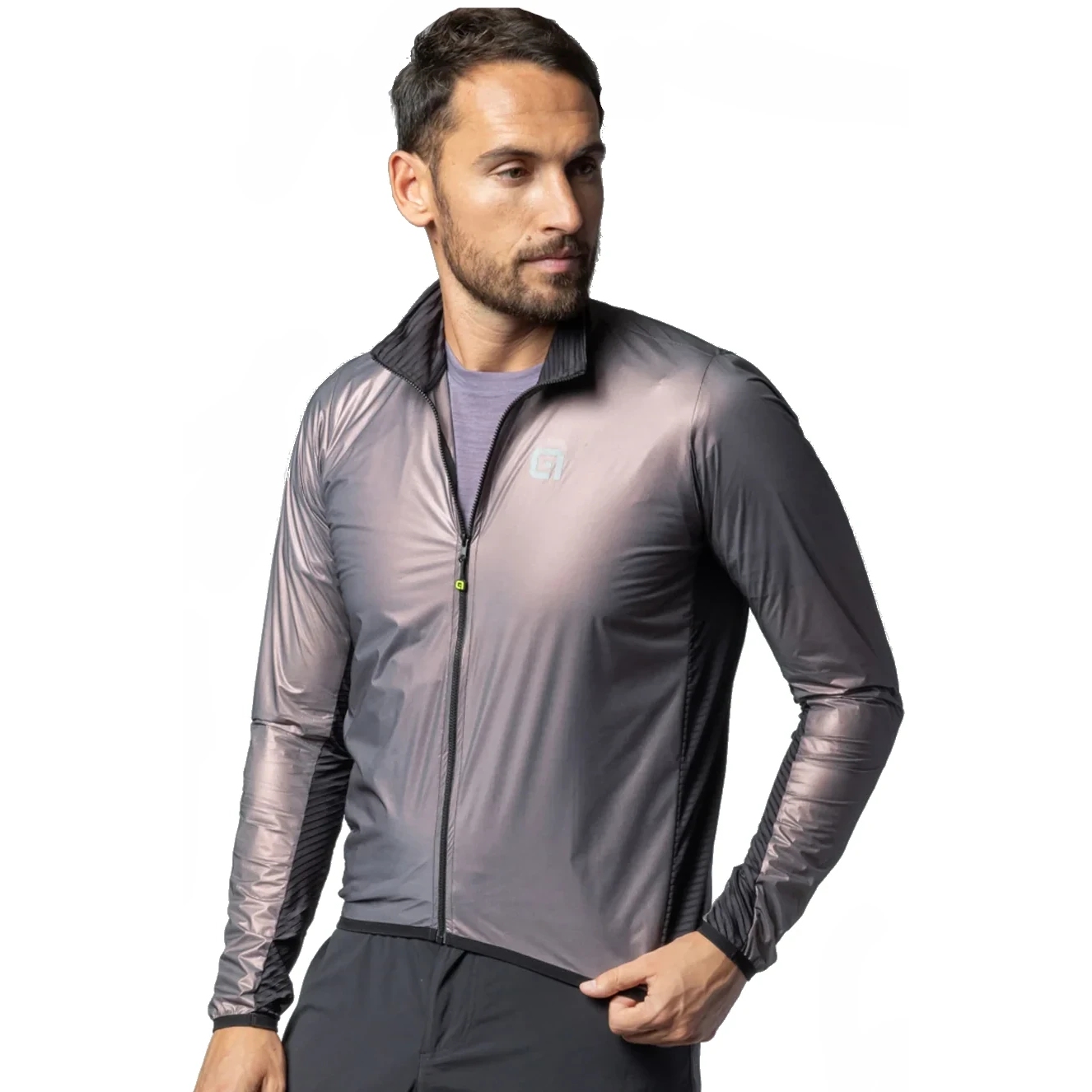 Picture of Alé Clever Cycling Jacket Men - bronze