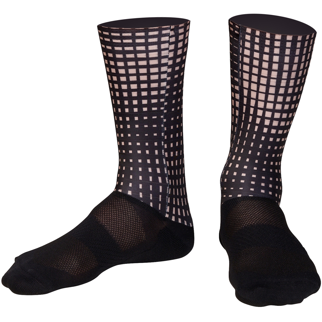 Picture of Bioracer Technical Cycling Socks - Op Art - sand
