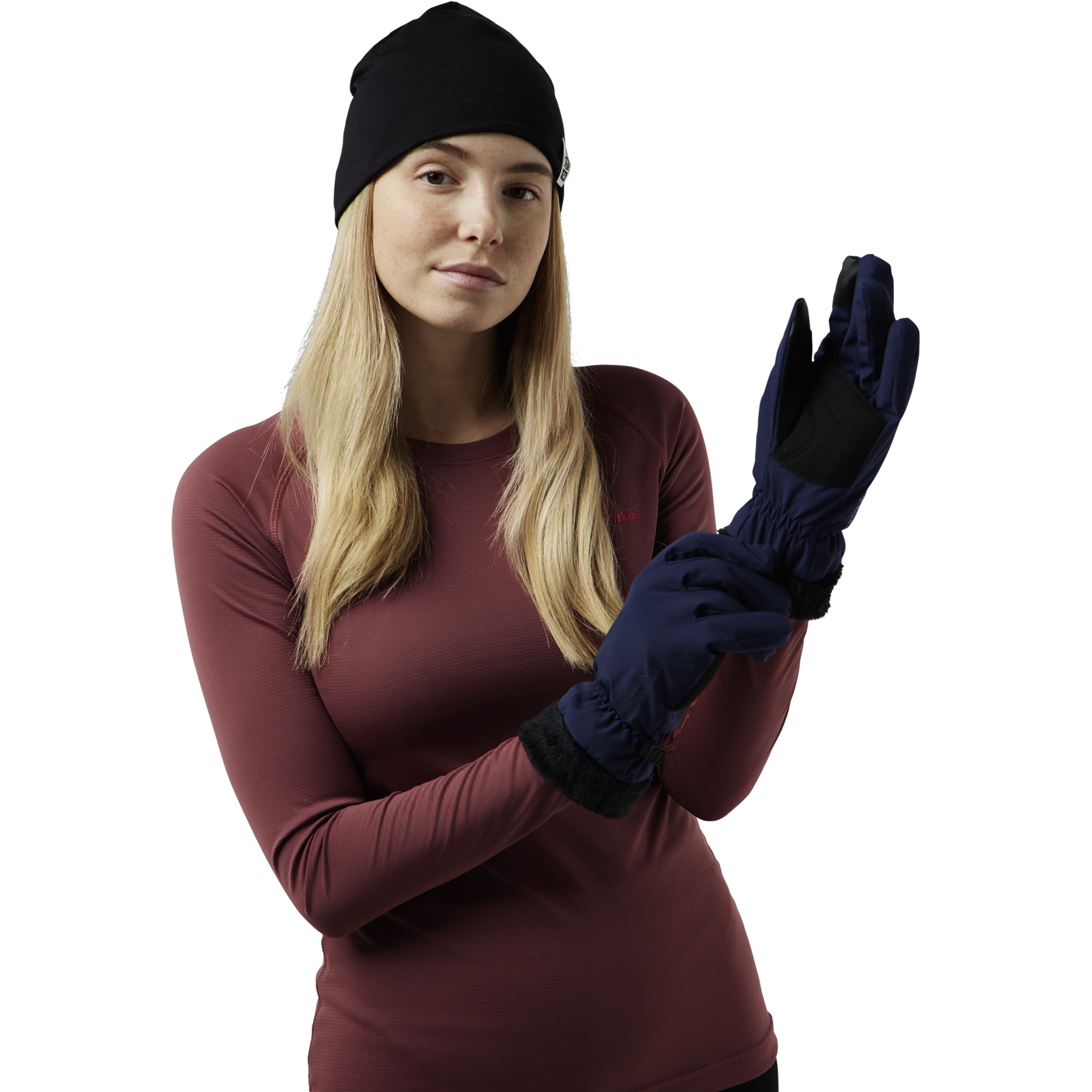Jack Wolfskin Highloft Handschuhe Damen - night blue | BIKE24