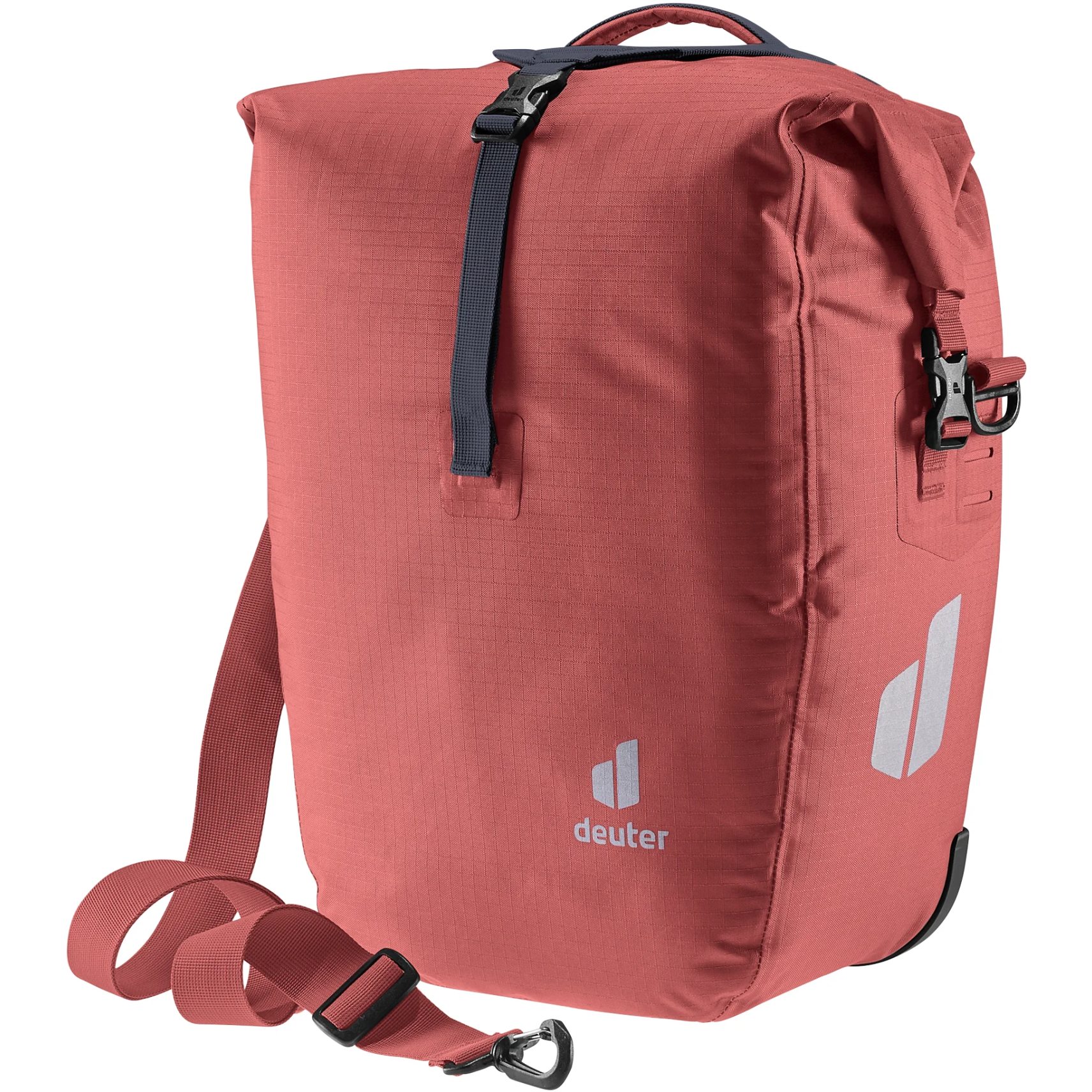 Image of Deuter Weybridge 20+5 Bike Pannier - redwood