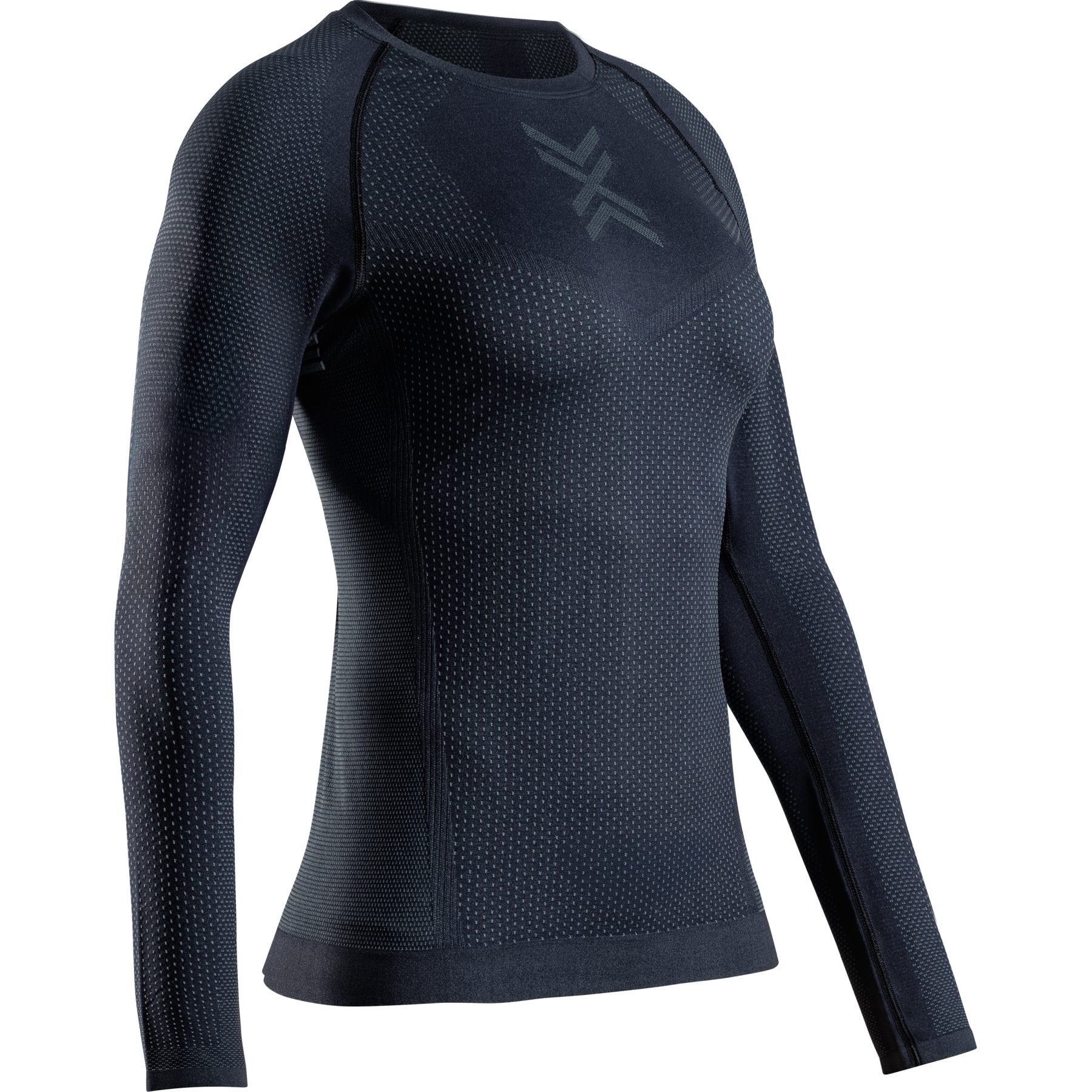 X-Bionic Xceed Run Longsleeve Shirt Women - x black/rhino