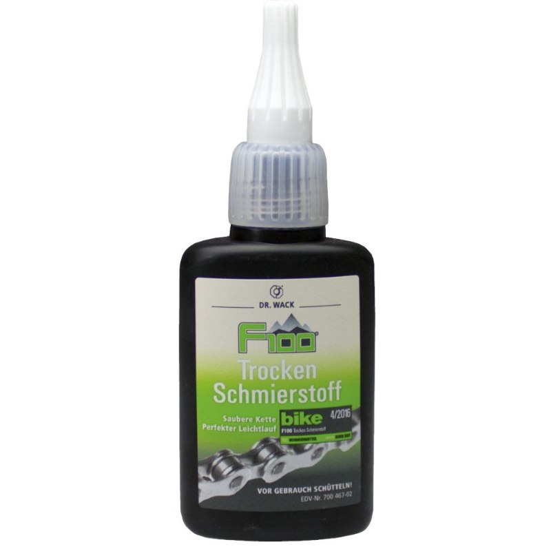 Dr. Wack F100 Dry Lubricant - 50 ml Dropper Bottle
