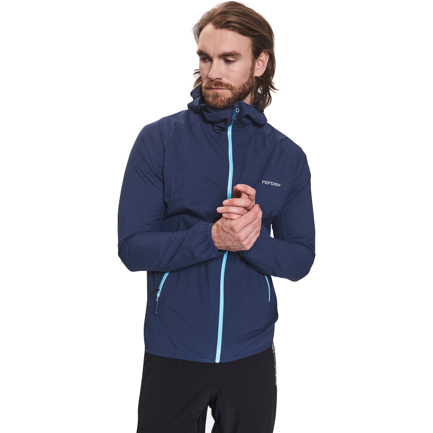 Picture of Y by Nordisk Medby 3-Layer Jacket - estate blue