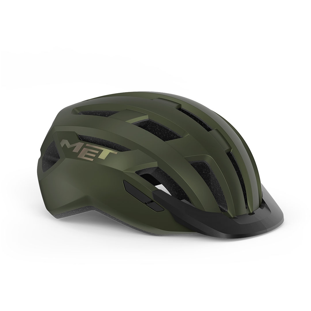 Image of MET Allroad MIPS Helmet - olive iridescent matt