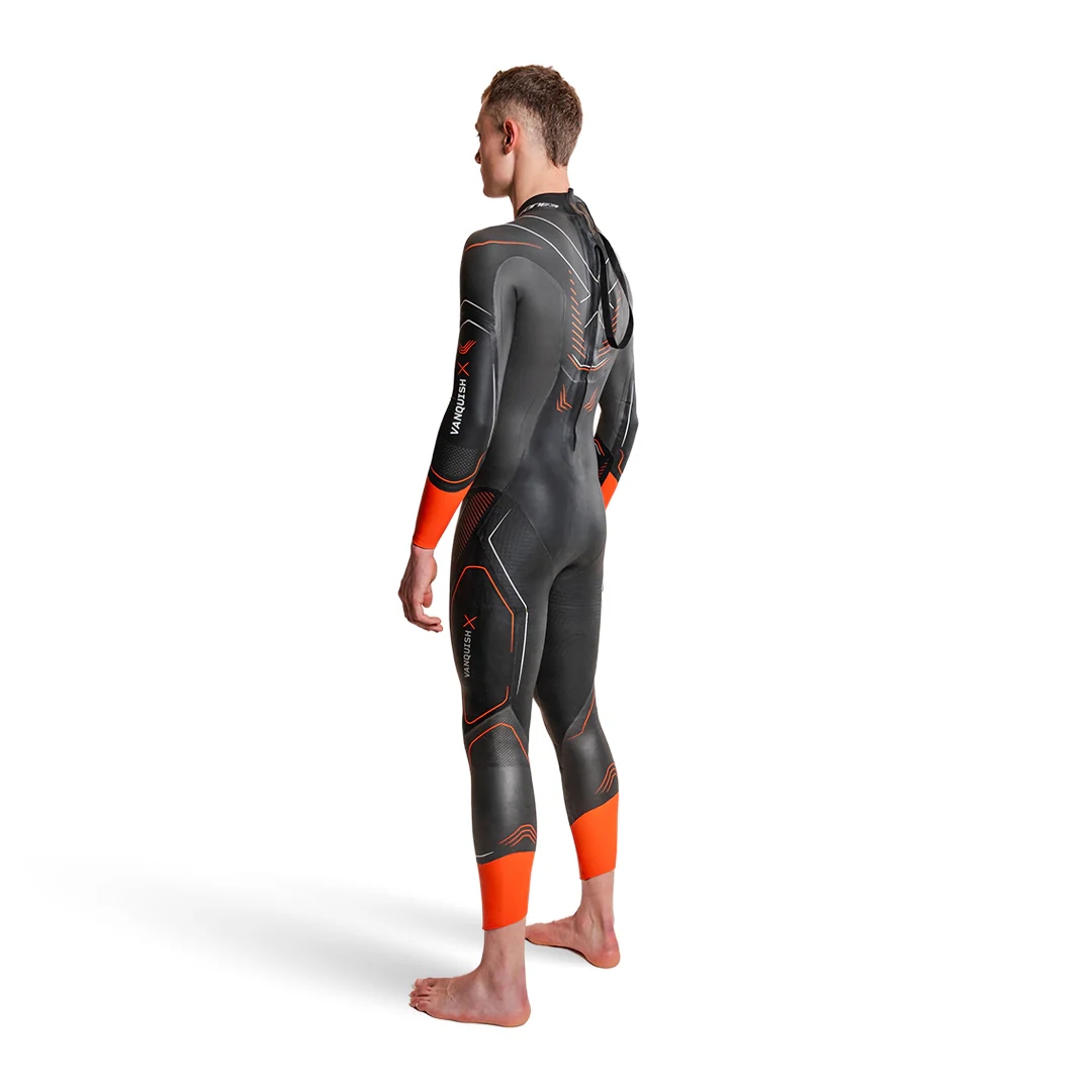 Zone3 Vanquish-X Wetsuit Men - black/orange | BIKE24