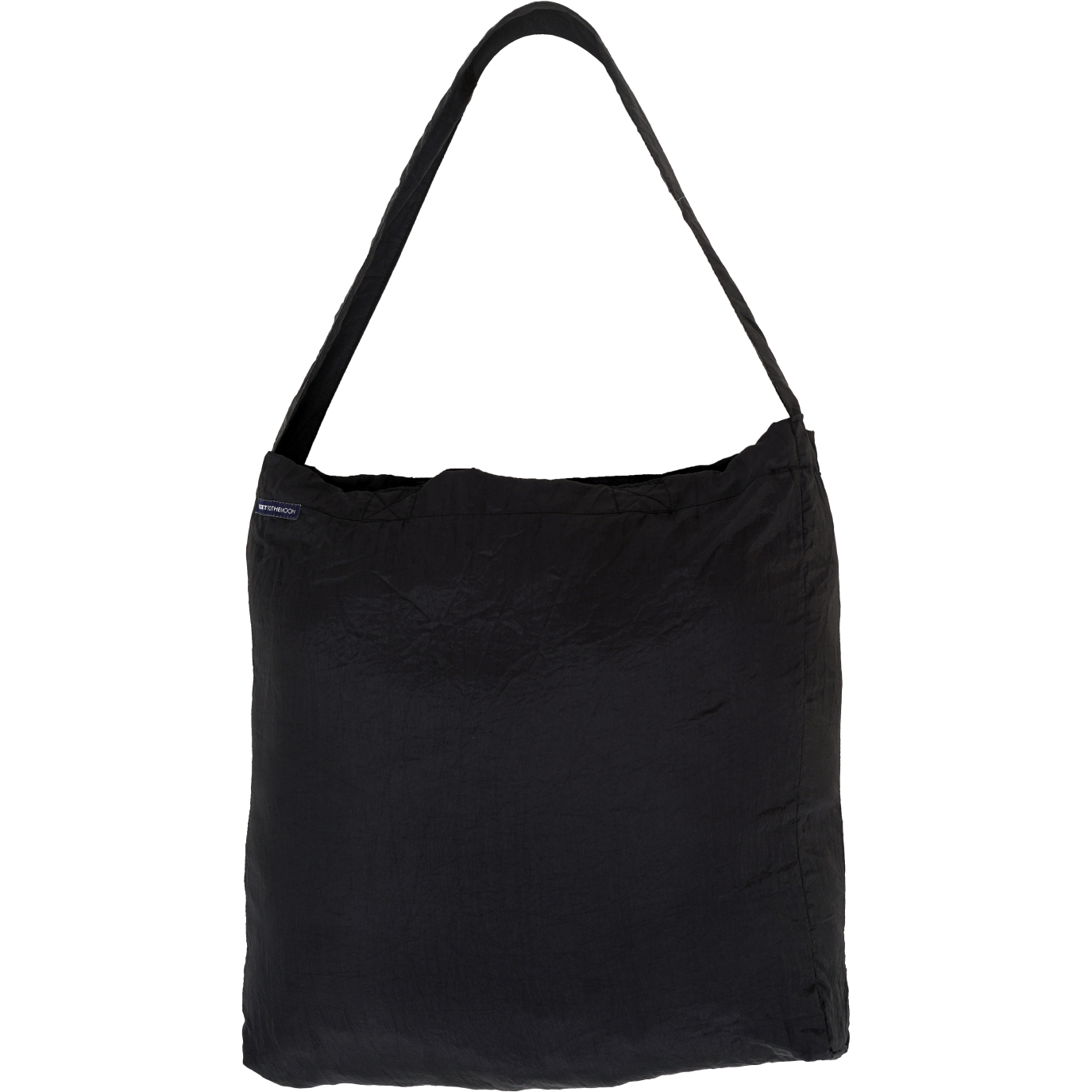 Produktbild von Ticket To The Moon Eco Bag Einkaufstasche - Large - 35L - Schwarz / Schwarz