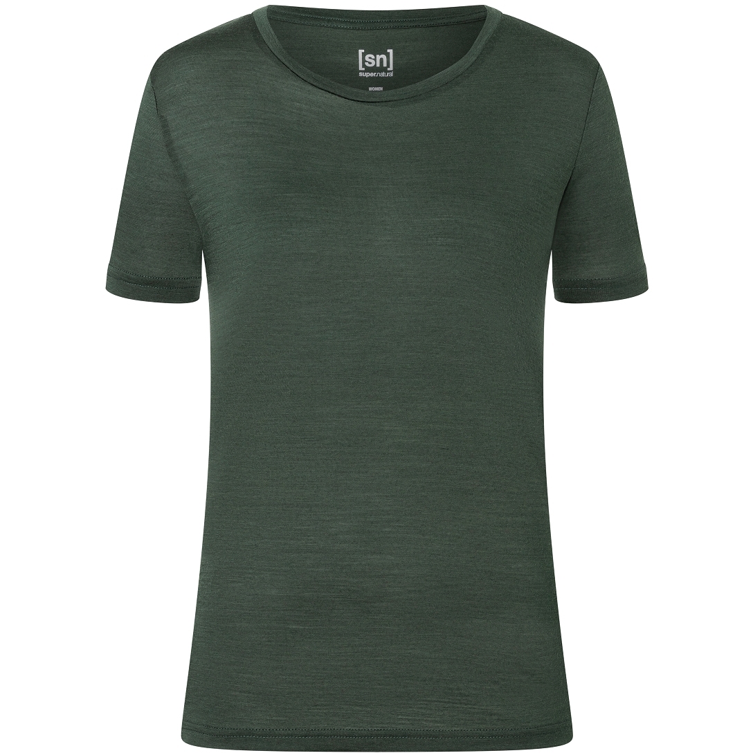 Produktbild von SUPER.NATURAL The Essential Damen T-Shirt - Deep Forest