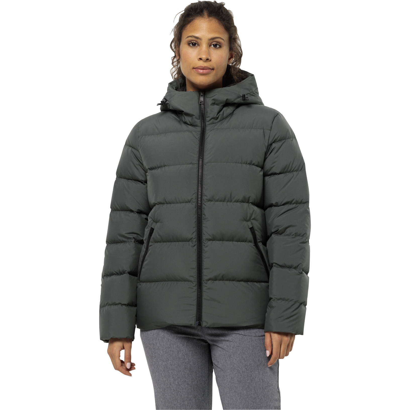 Produktbild von Jack Wolfskin Frozen Palace Damen Daunenjacke - moonwalk