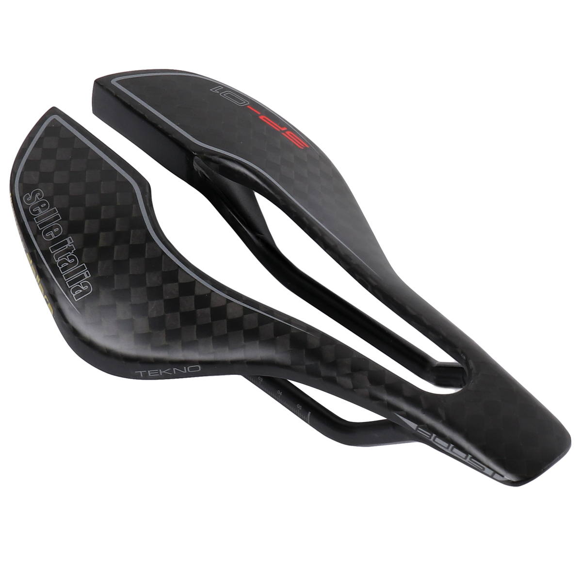 Foto van Selle Italia SP-01 Boost Tekno Carbon Saddle - Superflow - S3 | black