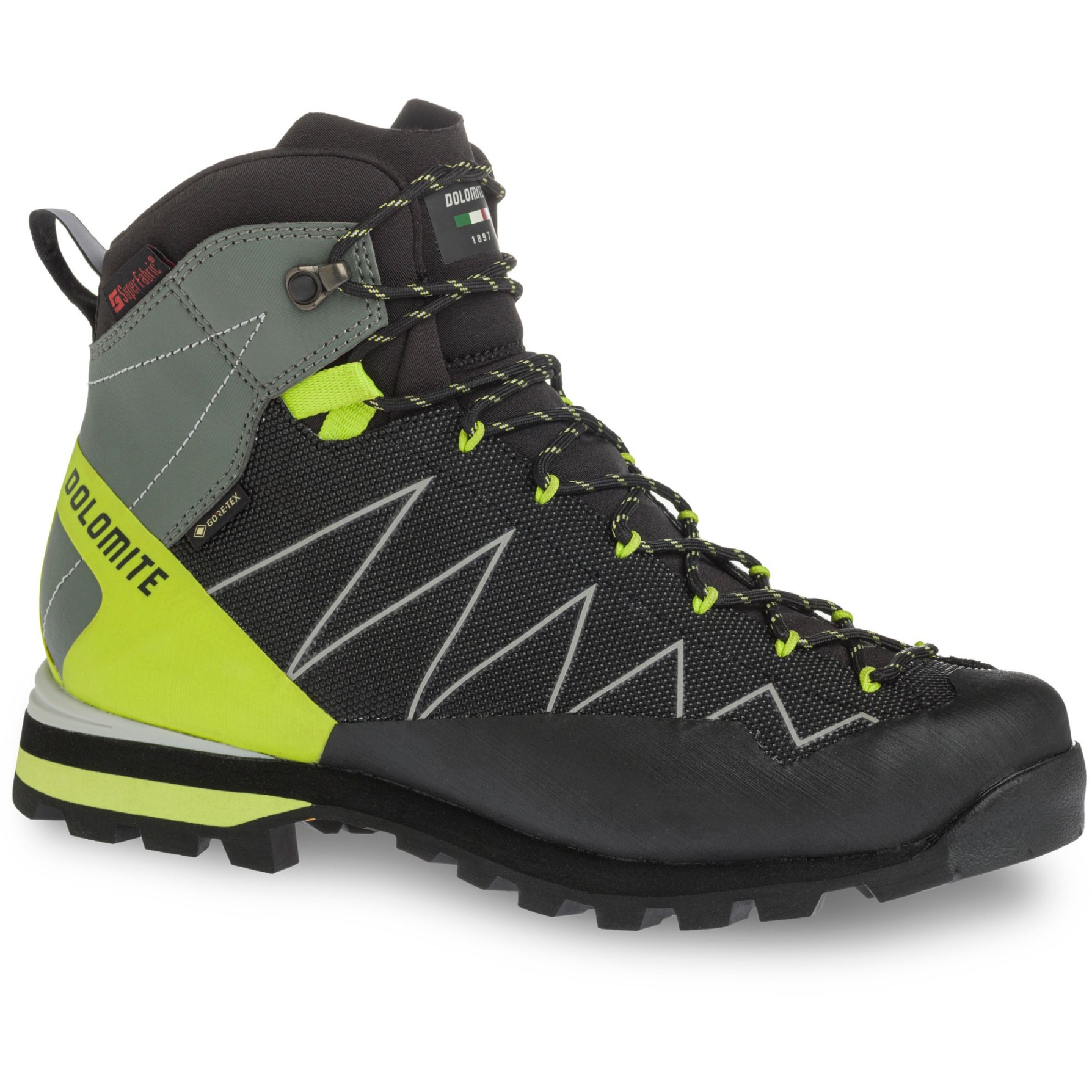 Produktbild von Dolomite Crodarossa Pro GTX 2.0 Schuhe Herren - silver green/lime green