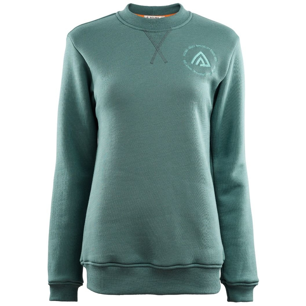 Picture of Aclima FleeceWool Women&#039;s Crew Neck Pullover - north atlantic