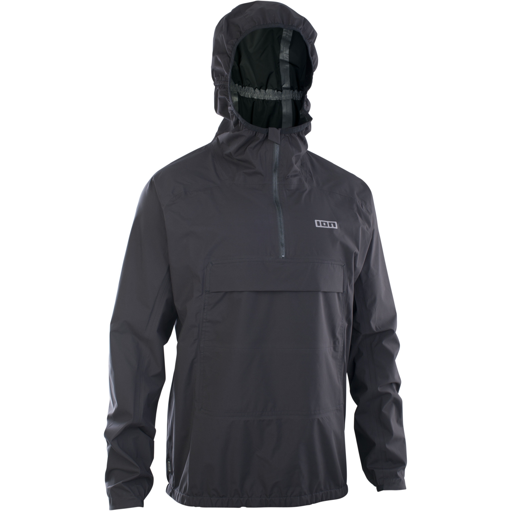 Image of ION Bike Outerwear 2.5 Layer Anorak Shelter - Black