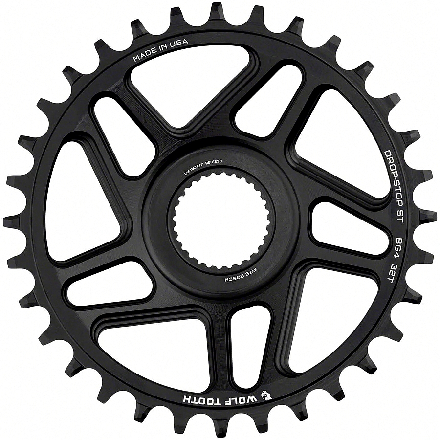 Picture of Wolf Tooth Bosch Gen.4 Direct Mount Chainring | Drop-Stop ST - black