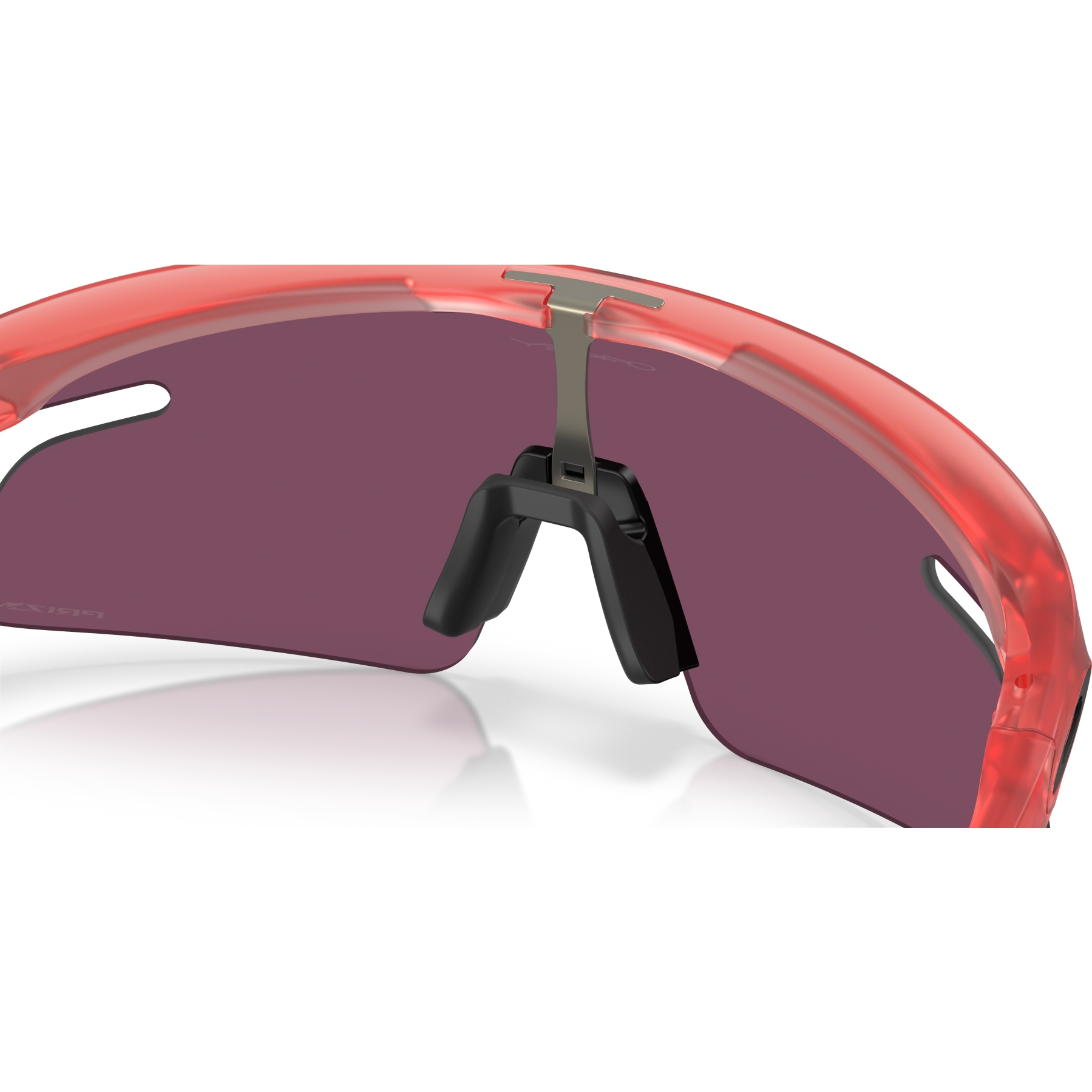 Oakley RSLV Lite Glasses - Matte Trans Peach/Prizm Road Black 