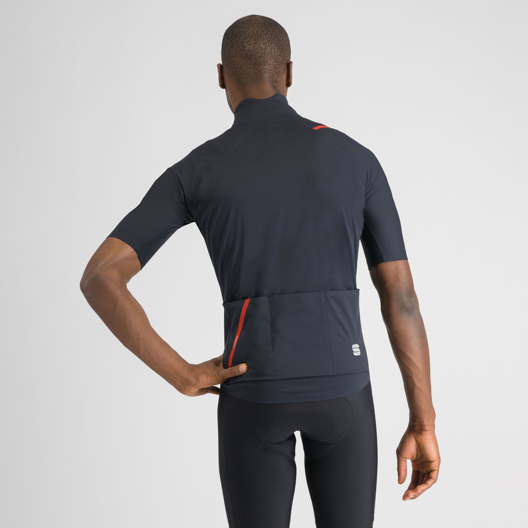 Sportful Fiandre Pro 2 Jacket Short Sleeves Men - 002 Black
