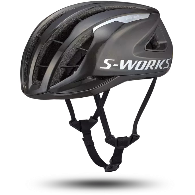 Photo produit de Specialized Casque Vélo Route S-Works Prevail 3 - Black/Chrome
