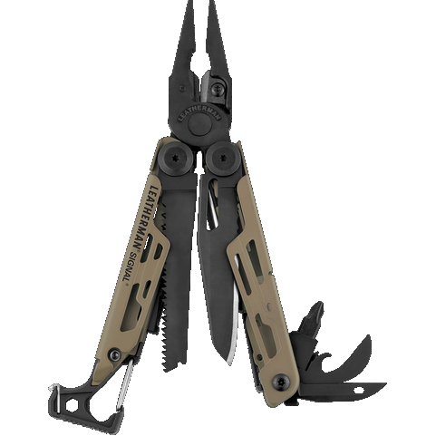 Picture of Leatherman Signal Multitool - Coyote &amp; Black