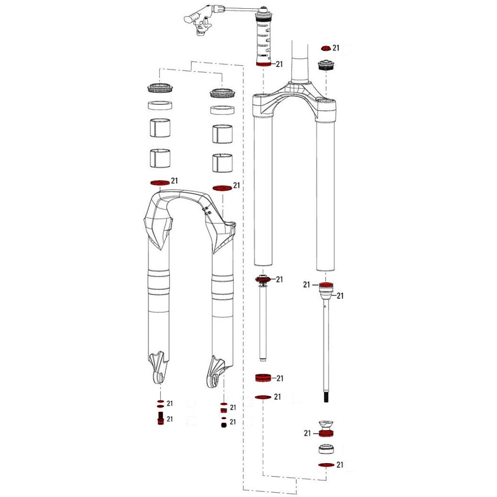 Rockshox revelation service sale kit