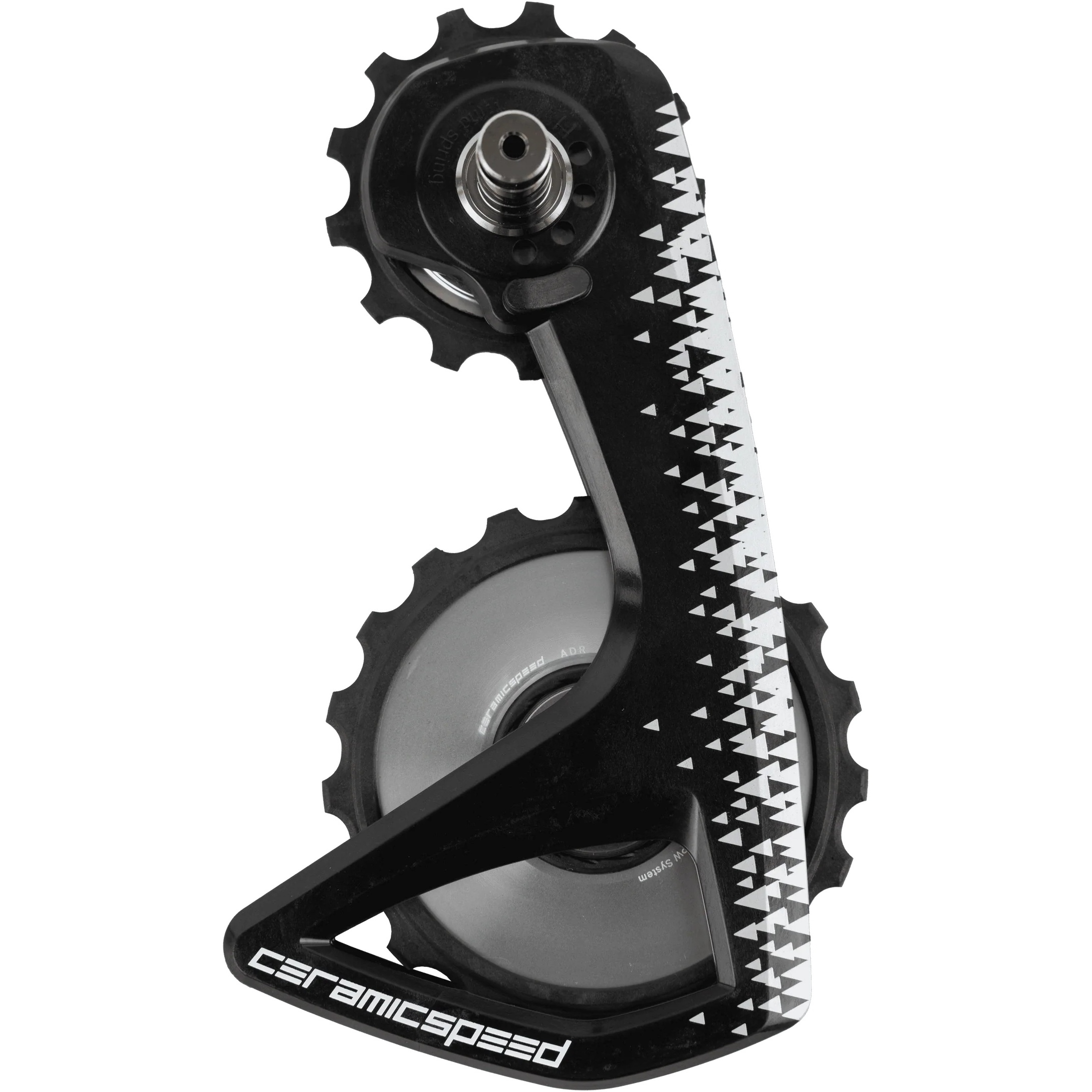 Produktbild von CeramicSpeed OSPW RS Schalträdchen-System - Alpha Disc | für Shimano Dura Ace/Ultegra Di2 (R9250/R8150) - silber | Argent Special Edition