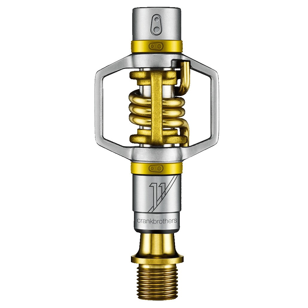 Image of Crankbrothers EggBeater 11 Pedal - silver/gold