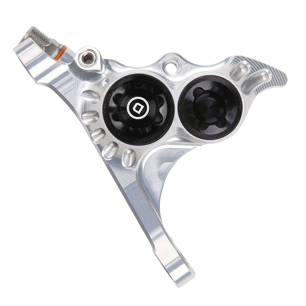 Image of Hope RX4+ Caliper - Flat Mount +20mm - Front - DOT - silver