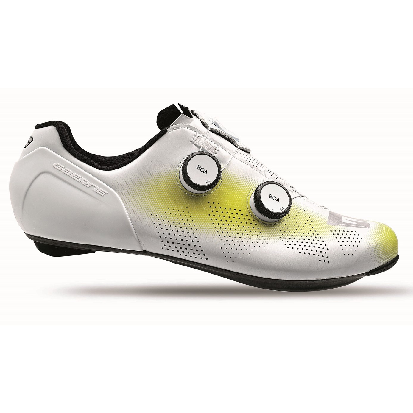 Produktbild von Gaerne Carbon G.STL Rennradschuhe - Light Flo Yellow White