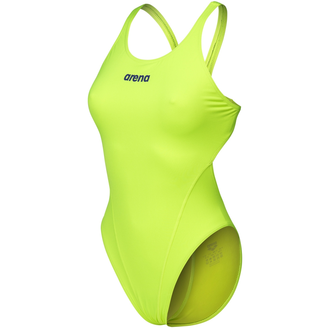 arena Performance Solid Swim Tech Team Badpak Dames - Artic Lime