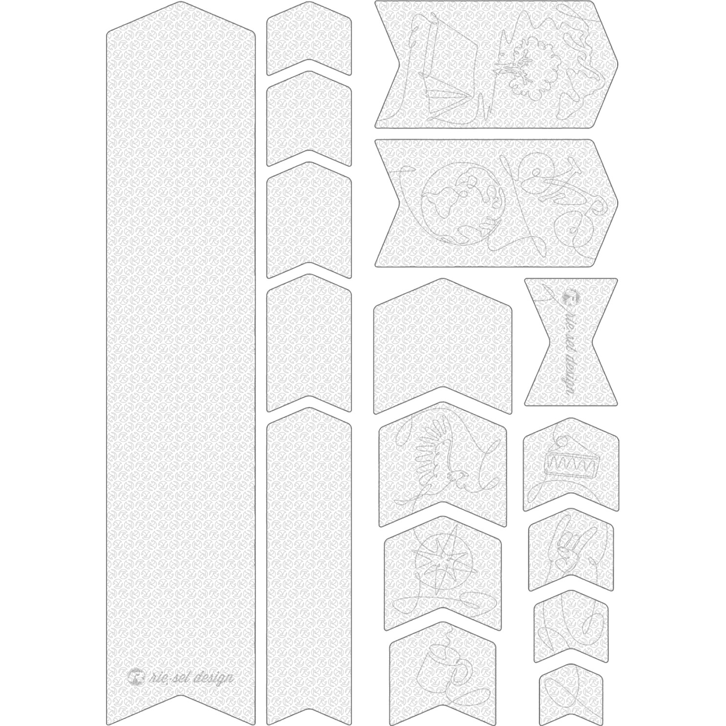 Productfoto van rie:sel design frame:guard Beschermfolie voor het Frame - jouney white