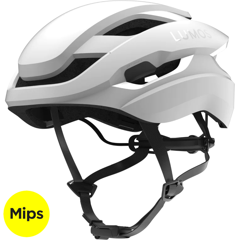 Picture of Lumos Ultra Fly MIPS Helmet + Firefly Helmet Light - Phantom White