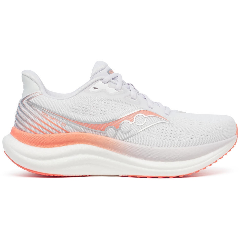Produktbild von Saucony Triumph 23 Laufschuhe Damen - white/wistful
