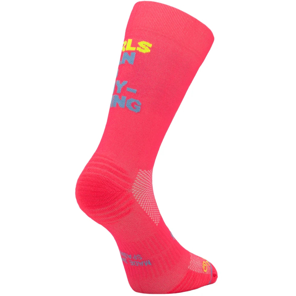 Picture of SPORCKS Running Socks - Girls Can Do Diva Pink
